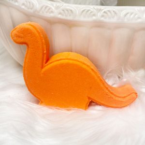 Dino Dinosaur Orange Bath Bomb