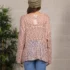 Shiny Lace Sweater